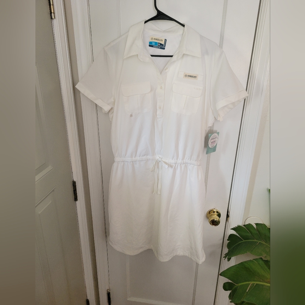 Magellan Outdoors women's fishing shirt dress  NWT